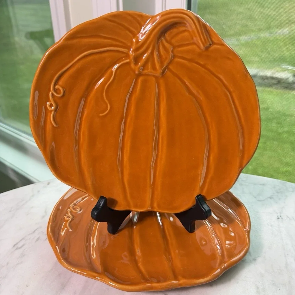 Pottery Barn Retired Rustic‎ Pumpkin 9